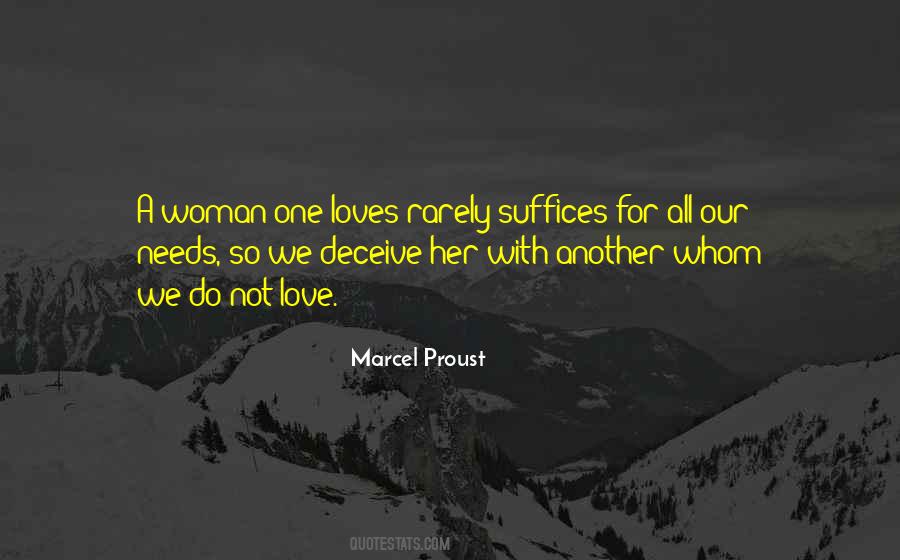 All A Woman Needs Quotes #1578297
