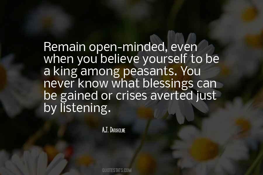 Leadership Listening Quotes #1217441