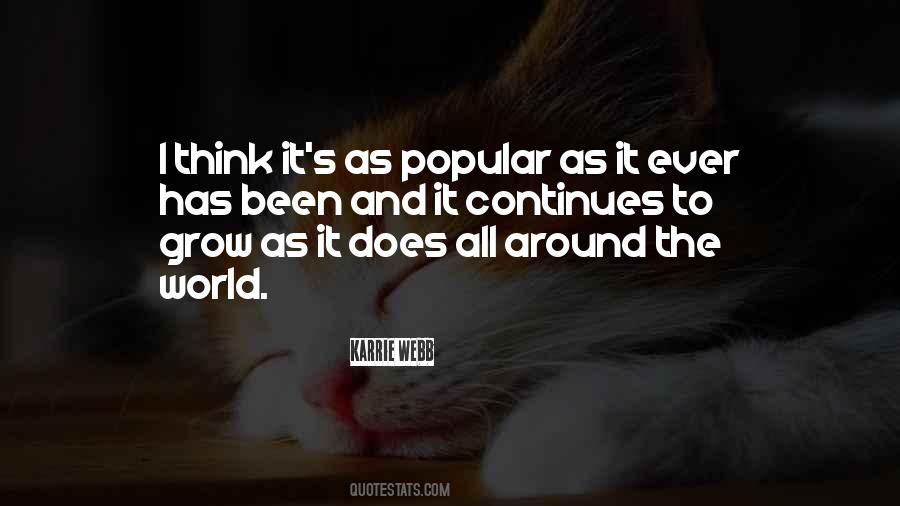 All Around The World Quotes #1120482