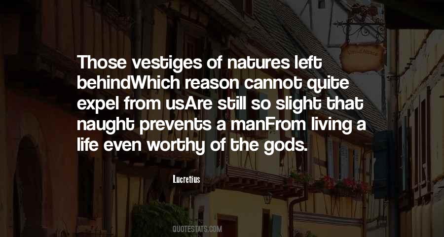 Living A Worthy Life Quotes #760765