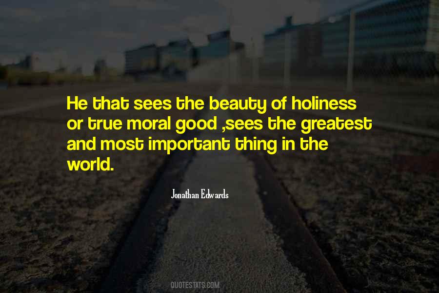 Moral Beauty Quotes #1631852