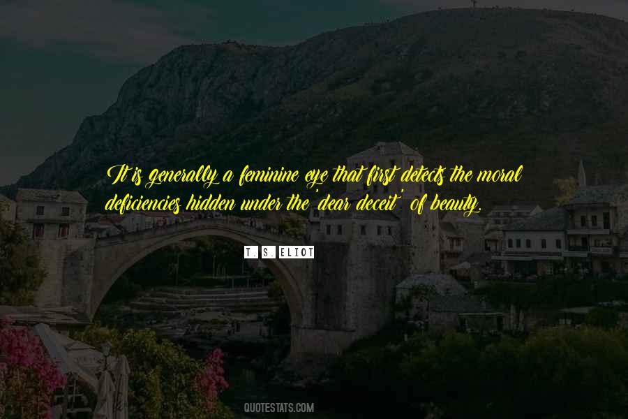 Moral Beauty Quotes #1761814
