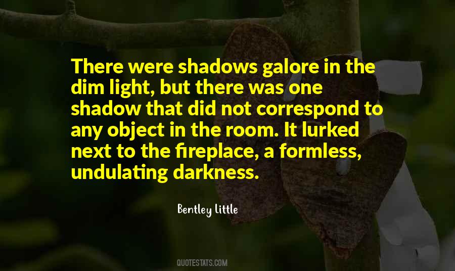 Light In The Shadows Quotes #540357