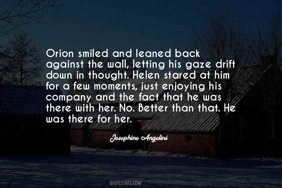 Against The Wall Quotes #1288460