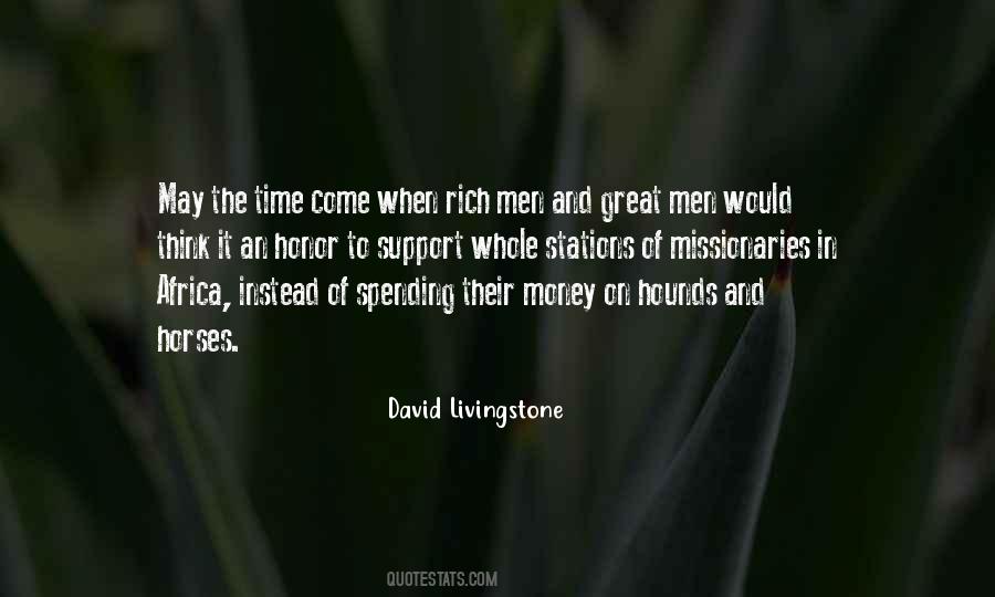 All David Livingstone Quotes #22548