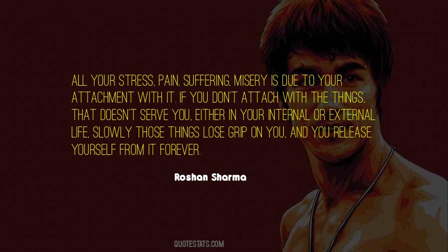 Internal Suffering Quotes #42089