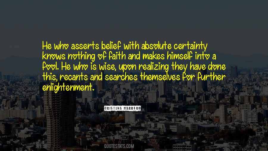 Certainty Love Quotes #1167890
