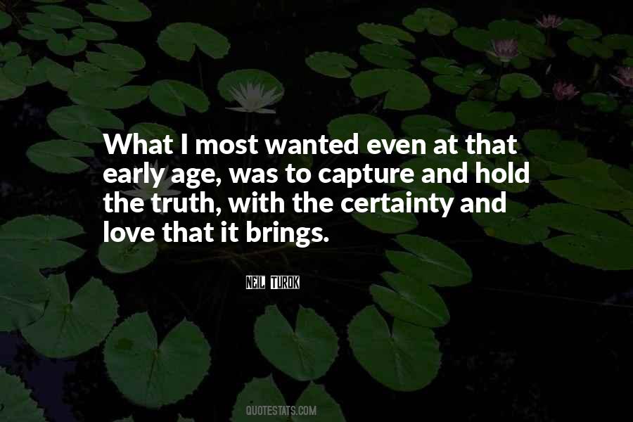 Certainty Love Quotes #1574369