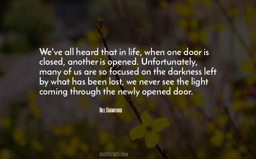 All Doors Closed Quotes #1354409