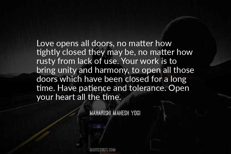 All Doors Closed Quotes #1851403