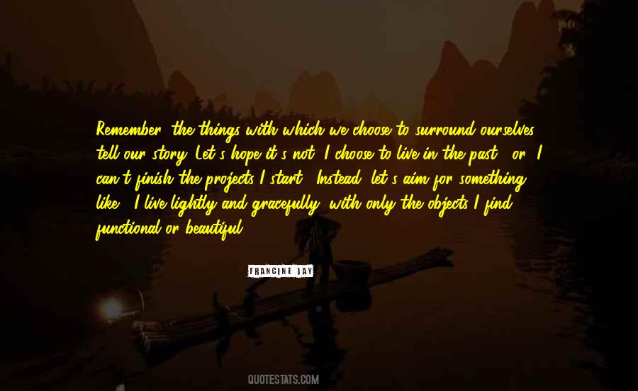 Story We Tell Ourselves Quotes #1583282