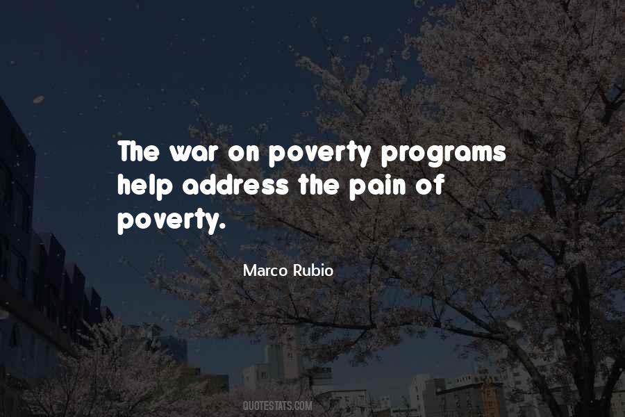 War On Poverty Quotes #303999