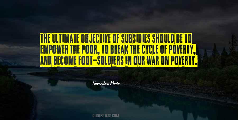 War On Poverty Quotes #802328