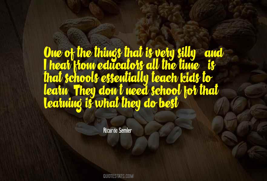 Learning Kids Quotes #282445