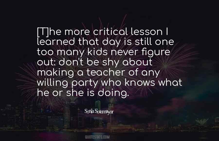 Learning Kids Quotes #846740