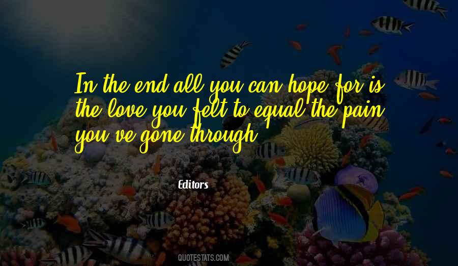 All Hope Gone Quotes #1095455