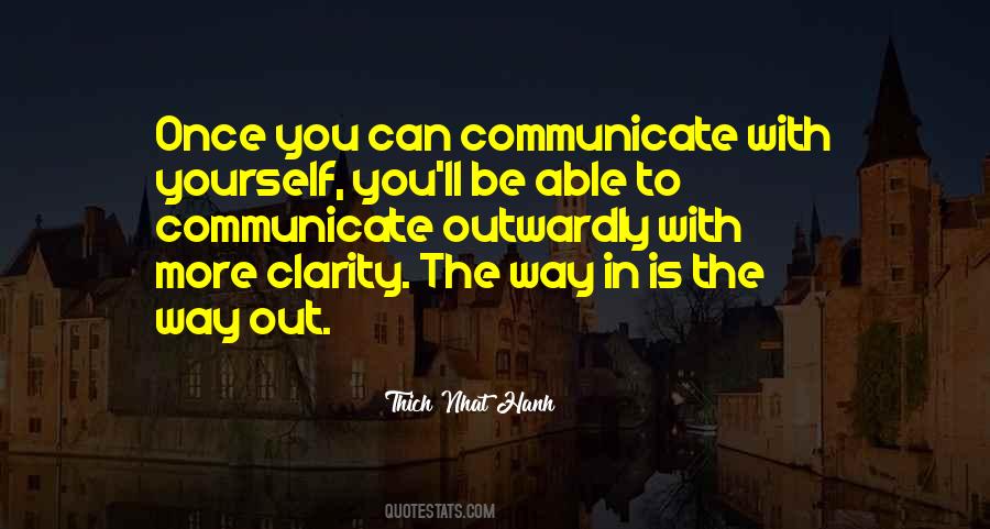 Self Communication Quotes #194906