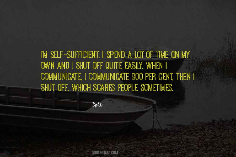 Self Communication Quotes #330506