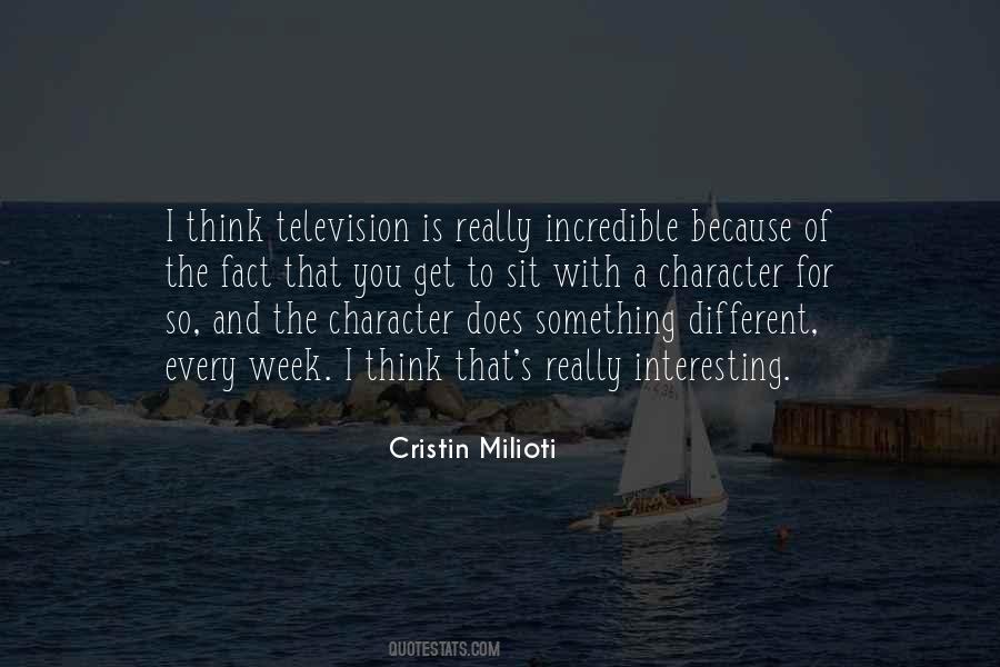 Milioti Quotes #178405