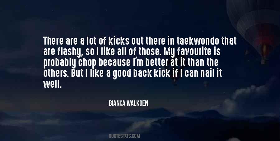 Kick Back Quotes #1164291