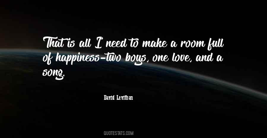 All I Need Quotes #1190274