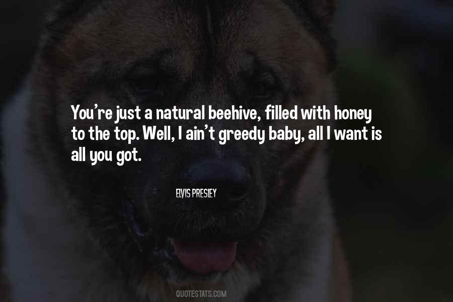 All I Want Is You Baby Quotes #1252198