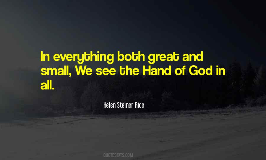 All In God's Hands Quotes #1596835