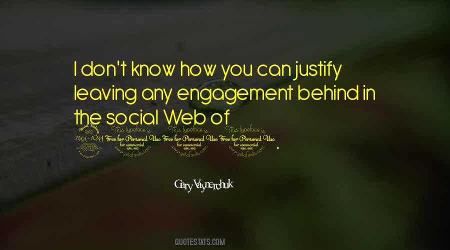 Social Engagement Quotes #383305