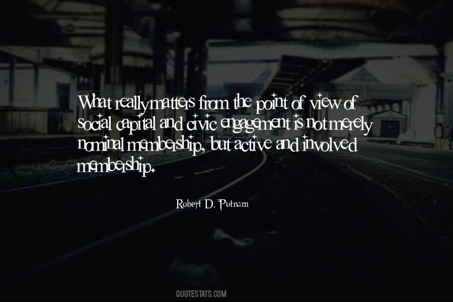 Social Engagement Quotes #915602