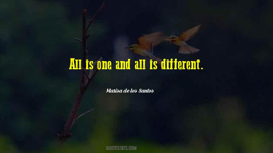 All Is One Quotes #1453597