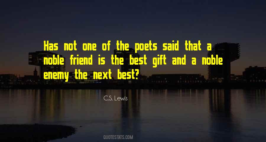 Friend Gift Quotes #1479674
