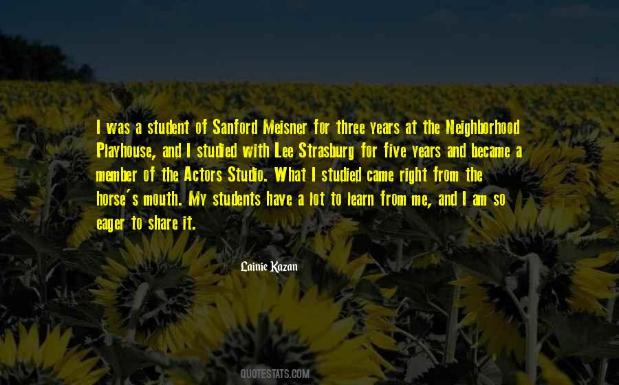 Eager To Learn More Quotes #1458849