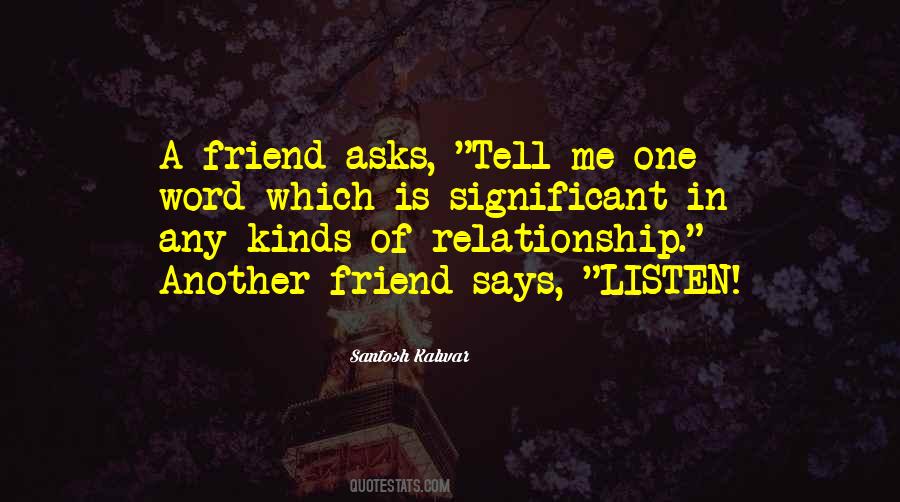 All Kinds Of Relationship Quotes #407050