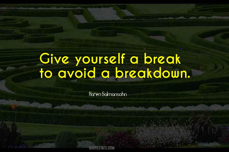 A Breakdown Quotes #283443