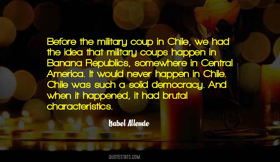 Military Coup Quotes #1679415