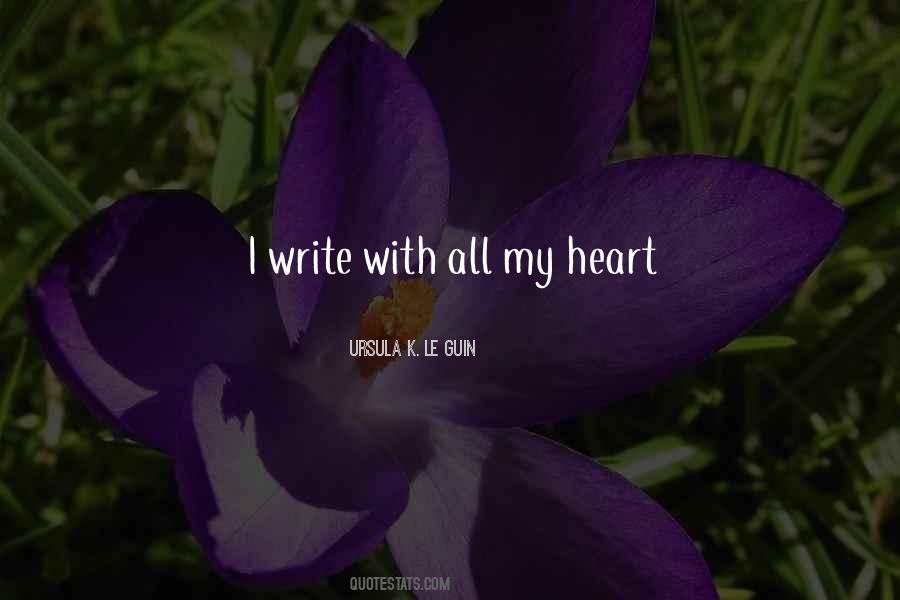 All My Heart Quotes #1137530