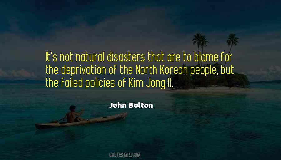 Top 60 All Natural Disasters Quotes: Famous Quotes & Sayings About All