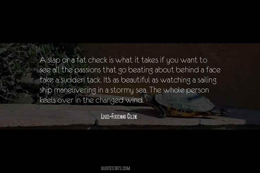 All Of A Sudden She Changed Quotes #1578605