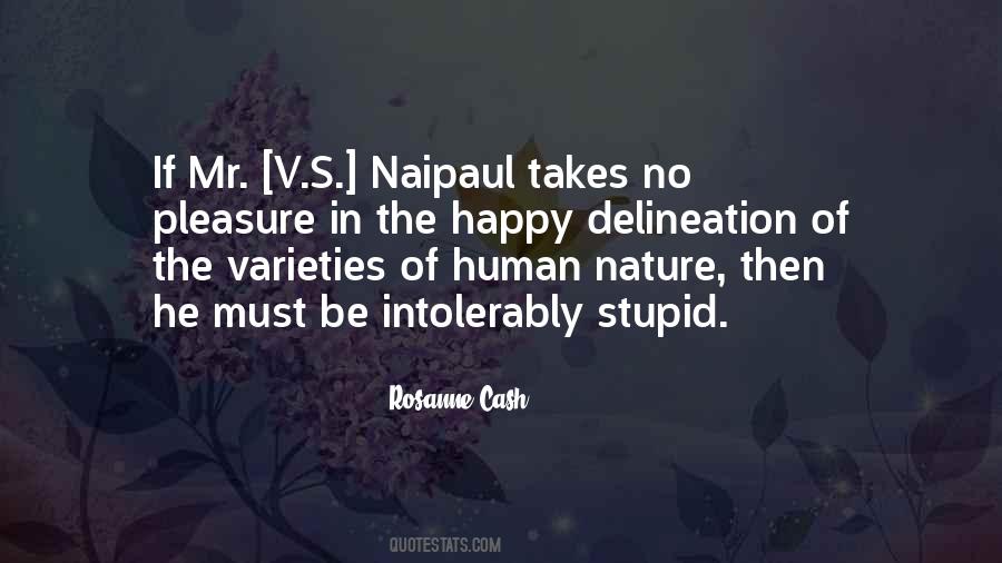 Quotes About Naipaul #1094270