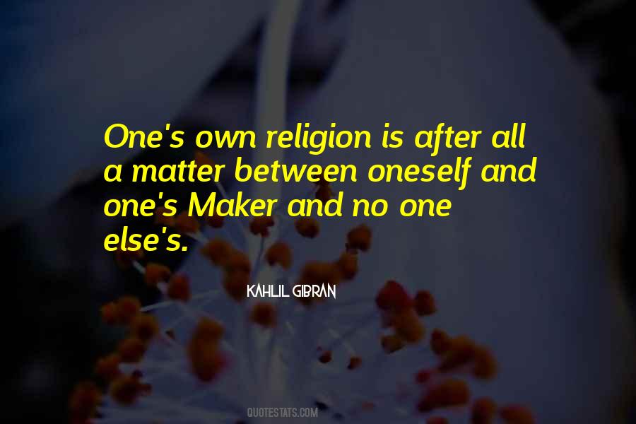 All Religion Is One Quotes #771237