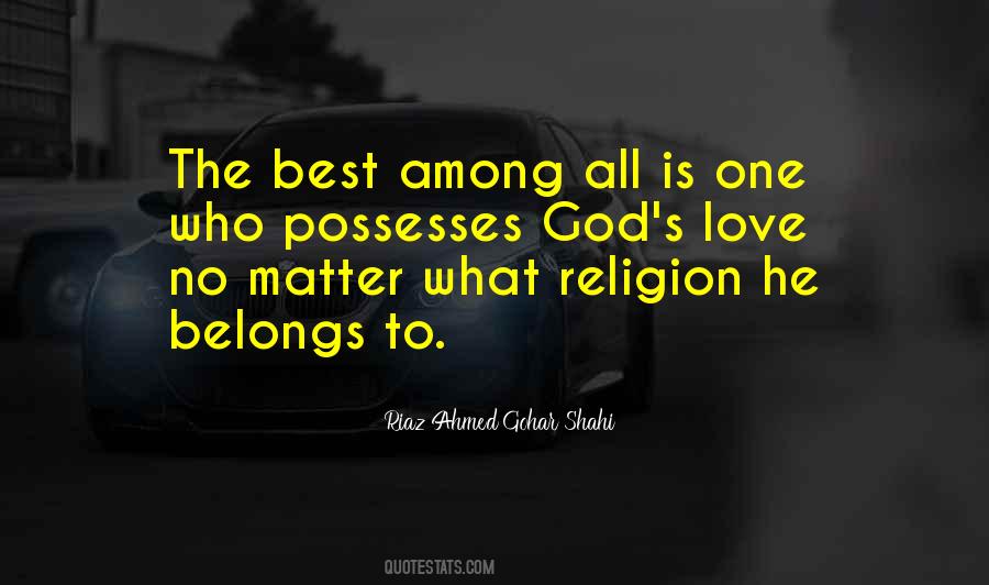 All Religion Is One Quotes #955251
