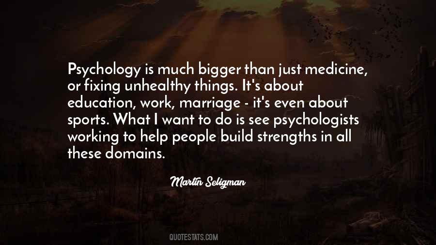 M Seligman Quotes #360621