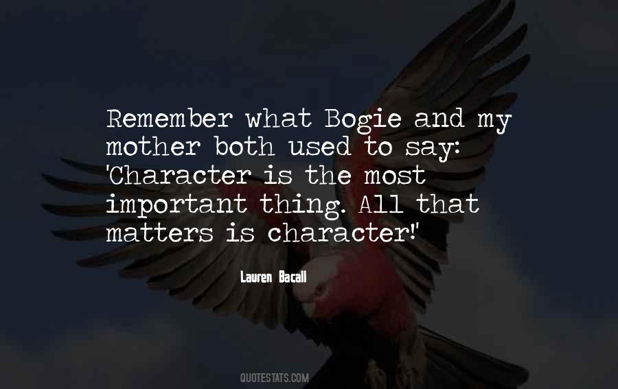 All That Matters Is Quotes #1628034