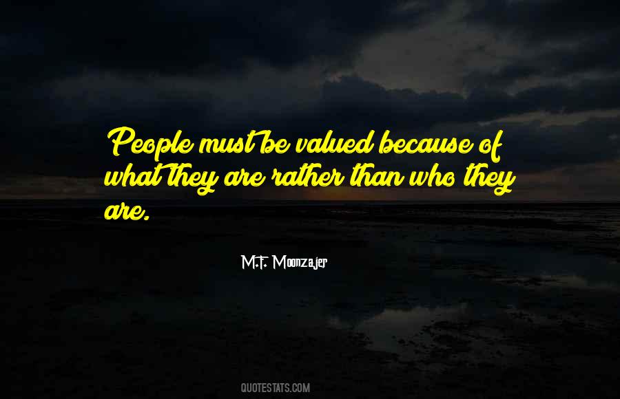 Quotes About Valued #953256