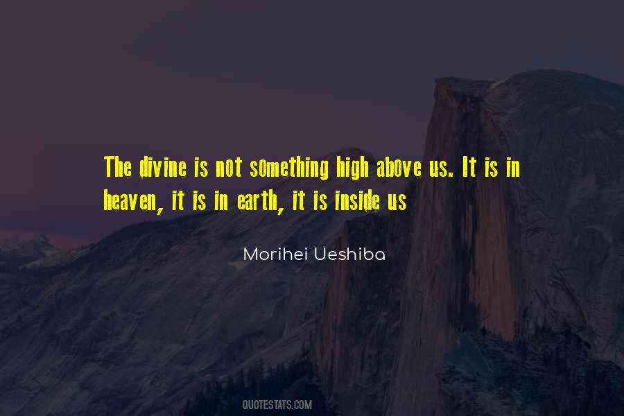 Ueshiba Morihei Quotes #881104