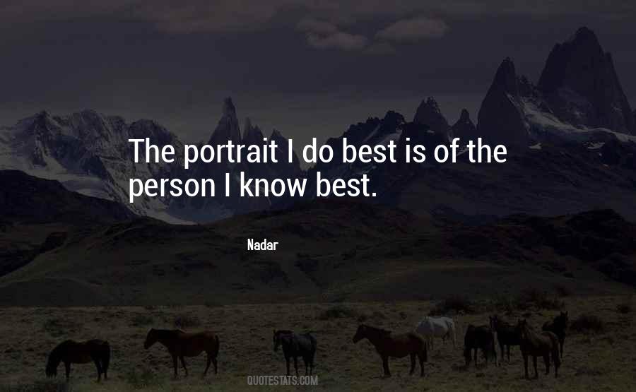 Quotes About Nadar #1022407