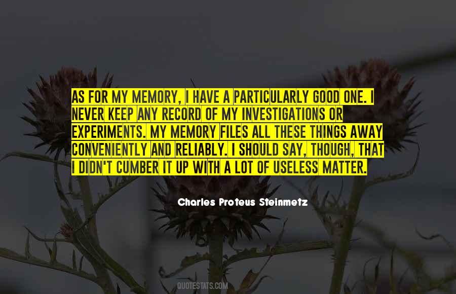 All These Memories Quotes #1355958