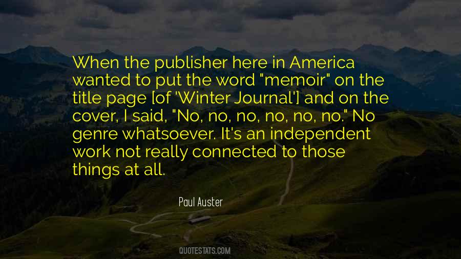 All Things Connected Quotes #1729570