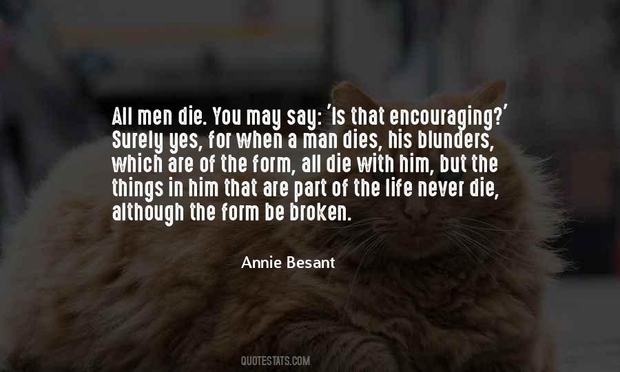 All Things Die Quotes #810465