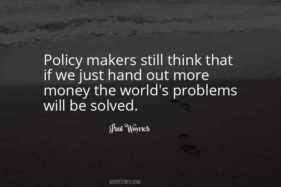 Problems Get Solved Quotes #5872